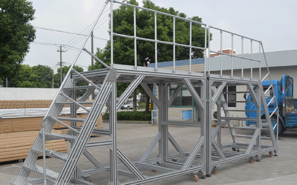 鋁型材商場(chǎng)走廊扶手